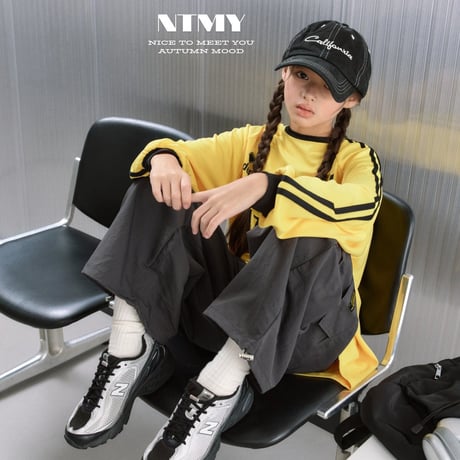 nicetomeetyou/28. ( jersey ) block T-shirt JS-JL