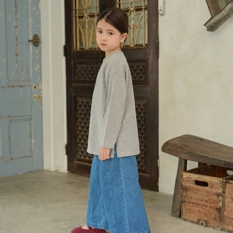 monatelier/31. lead long T-shirt S-2XL