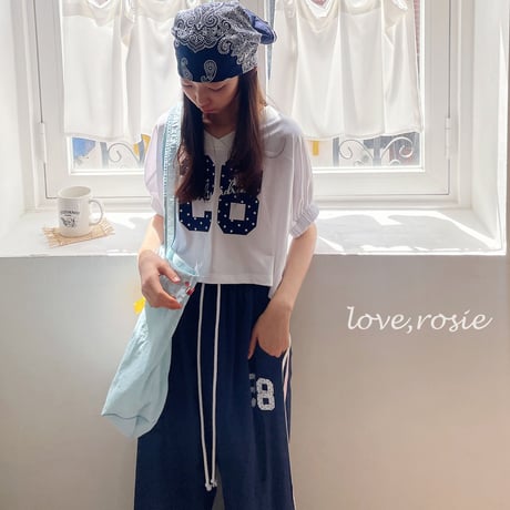 loverosie/160. mesh tape 2way pants 2XL