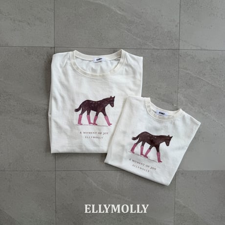 ellymolly/100. blush pony T-shirt 5-11