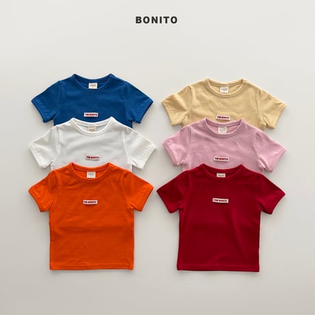 bonito/8. color span tee 12M-XL