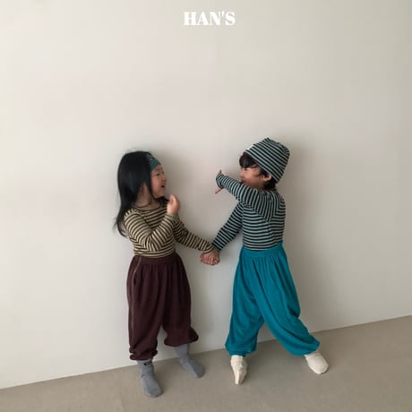 hans/60. terry pants JS-JM