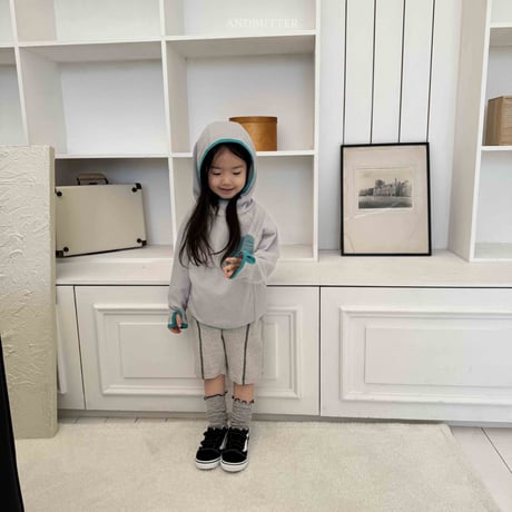 andbutter/58. Runner Waffle Hoodie S-XL