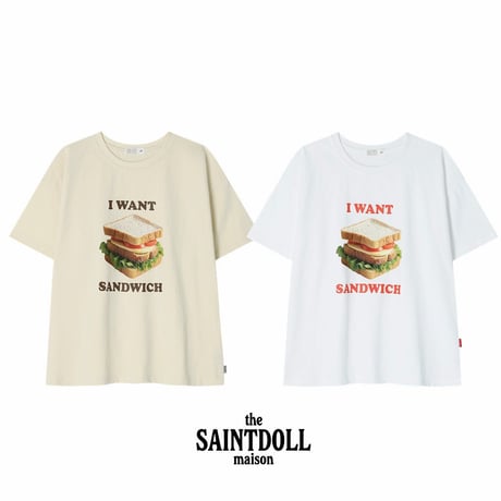saintdoll/18. sand location T-shirt JL