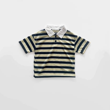 fromi/86. collar half t T-shirt JS-JL