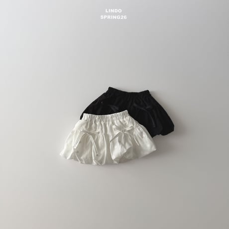 lindo/45. flower embroidery bullon skirt XS-XL