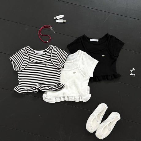 matilda/147. summer fril T-shirt 5-13