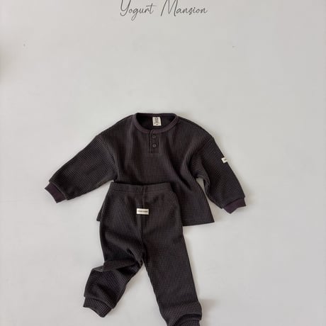 yogurtmansion/12. waffle pants XS-XL