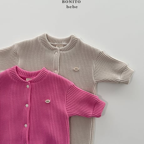 bonito/99. knit suit cardigan 6M-18M