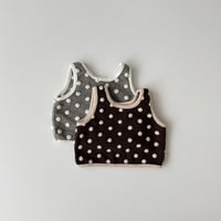 onu/34. pompom vest BABY(12M)-M(4-5Y)