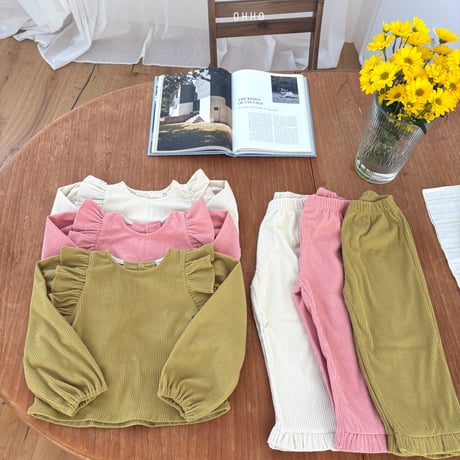 ohho/16. soft corduroy blouse S-2XL