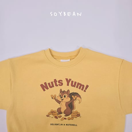 soybean/111. squirrel man-to-man XS-XL