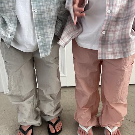 our/38. light check shirt JS-JXL