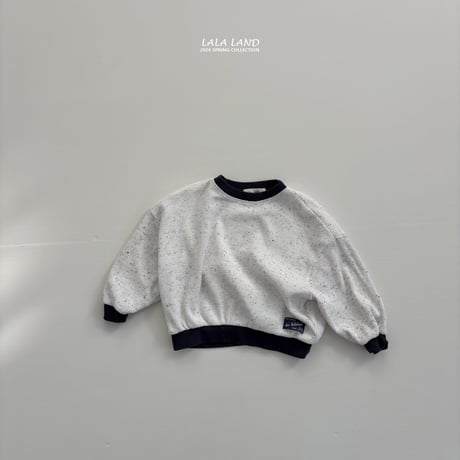lalaland/18. waffle two color man-to-man XS-XL