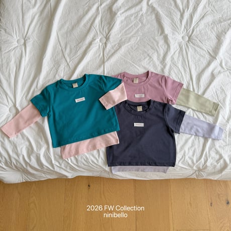 ninibello/17. Layered T-shirt Set 2XL
