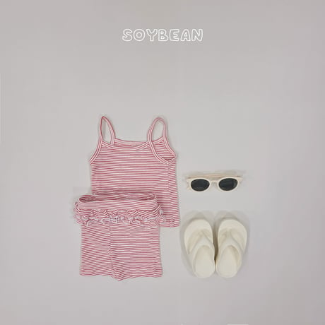 soybean/86. plan ) very fril updown set XS-XL