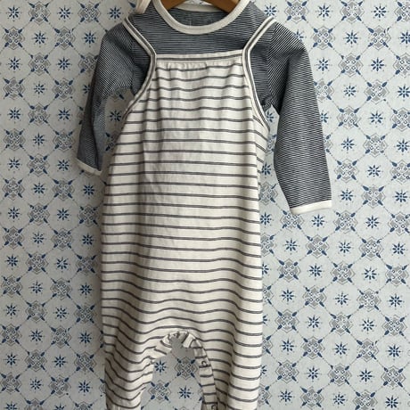 gou/130. B-gara overalls 2(6-12M)-3(12-18M)