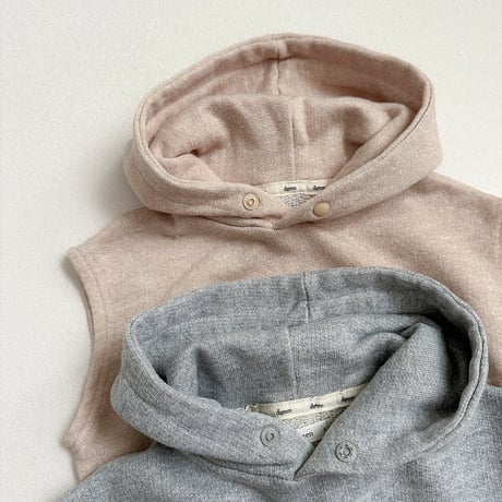 digreen/42. woody hooded vest? S-2XL