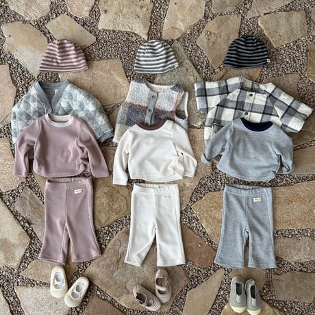 bebeholic/42. fer shirring set S(3-6M)-XL(18-24M)
