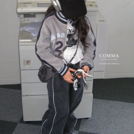 comma/23. embroidery zipup 140-150