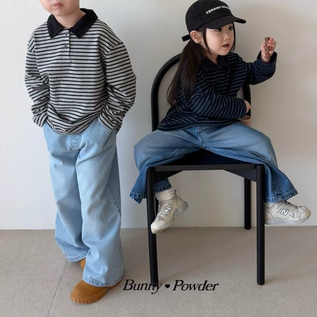 bunnypowder/11. mark collar T-shirt 2XL-4XL