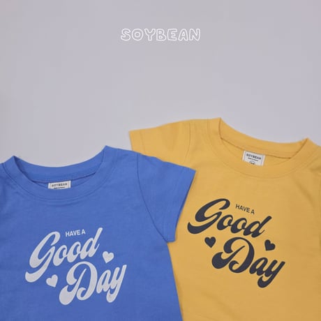 soybean/93. plan ) good day semmi crop half t T-shirt JS-JM