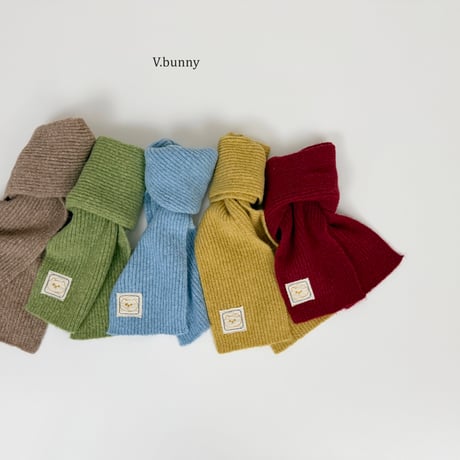 vbunny/28. small bear muffler FREE(130CM_14CM)