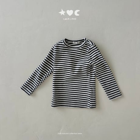 lalaland/65. b stripe zonduk T-shirt 6M-18M