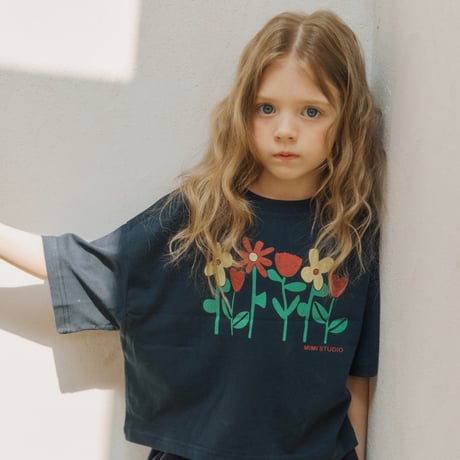 bymimi/7. flower party T-shirt S-XL