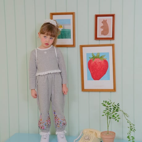 chouchoushasha/13. Kitchen Sticker Jogger Pants XS-XL