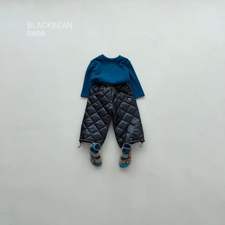 blackbean/19. north padding bebe pants S-M