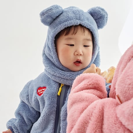hereiam/44. kinder bear hat FREE(1-7Y)
