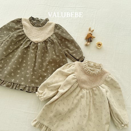 valubebe/10. high dumble two color one-piece 6M-S