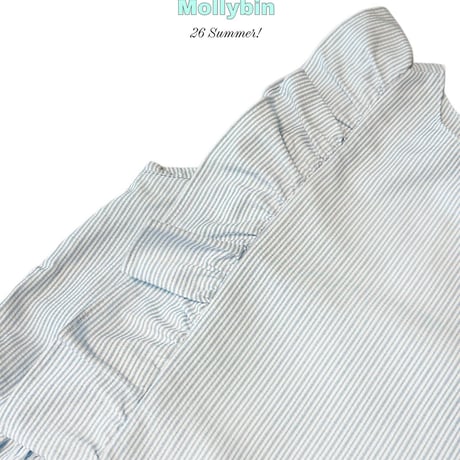 mollybin/31. bubble fril one-piece JS