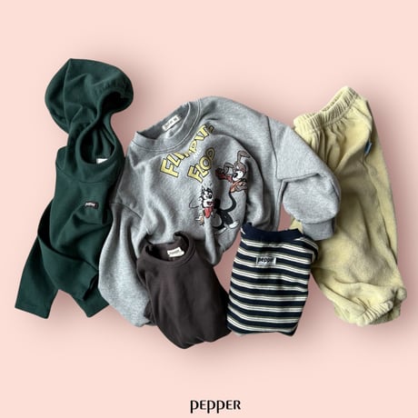 pepper/20. dog man-to-man XS-XL