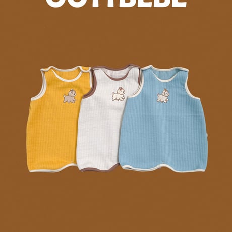 oottbebe/12. monsil sleeping vest S(1-2Y)-L(5-7Y)