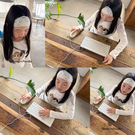 bunnypowder/147. lace hairband FREE