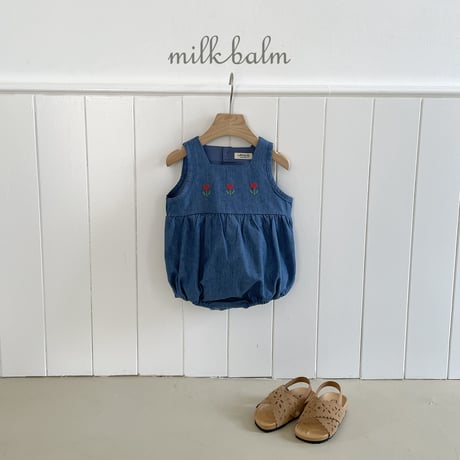 milkbalm/7. tulip denim suit XS(-6M)-M(12M-18M)