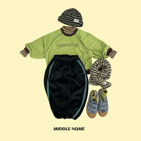 middlename/23. winter Tape jogger pants S-XL