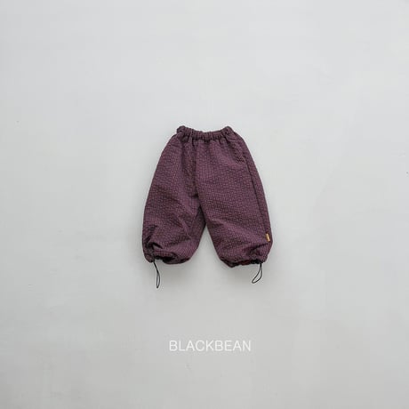blackbean/44. woody pants S-XL