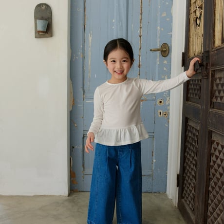 monatelier/4. denim pants S-2XL
