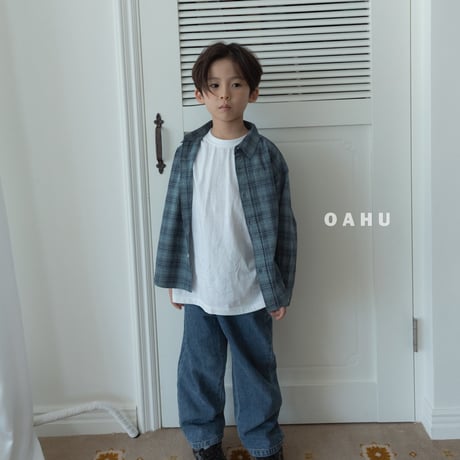 oahu/33. urban check shirt JS-JXL