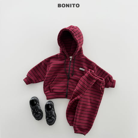 bonito/35. Woori st hood zipup set 12M-XL