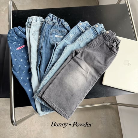 bunnypowder/103. denim pants 2XL-4XL
