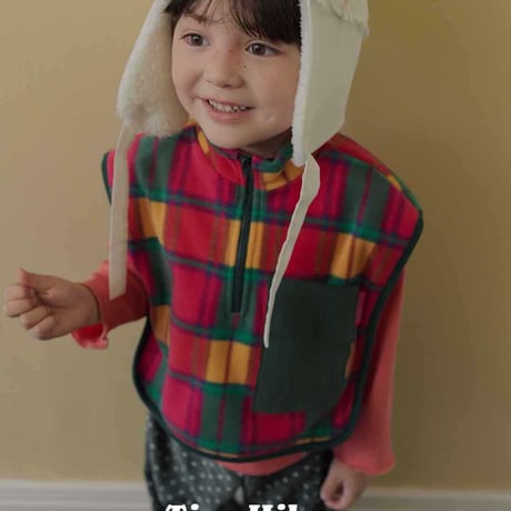 tinyhiker/14. Posh check vest S-XL