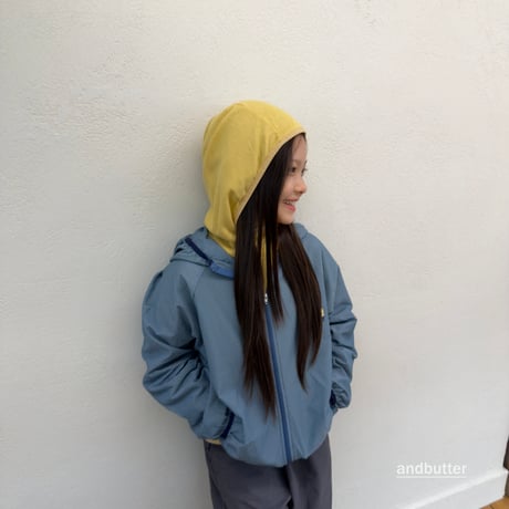 andbutter/44. Stripe Windbreaker JS-JM