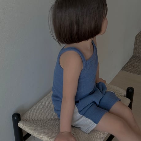 plain/14. hello waffle sleeveless XS-XL