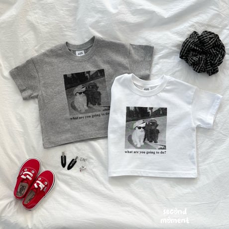 secondmoment/65. kitch half t T-shirt JS-JL