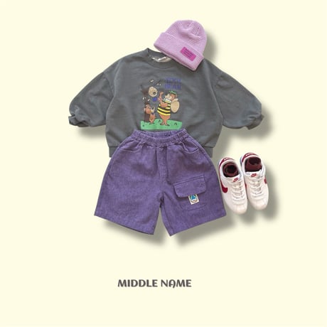 middlename/14. bear man-to-man S-XL