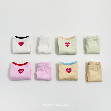 oottbebe/4. modal heart ( ) inner wear XS(1-2Y)-XL(6-7Y)